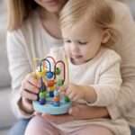Drewniana przeplatanka edukacyjna labirynt 3D - Tooky Toy - 002