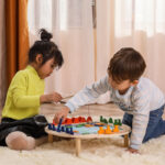 Drewniana gra łowienie rybek na magnes FSC - Viga Toys - 003