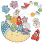 Śpiący Księżyc Gra Balansująca 2w1 Drewniana 3+ - TOOKY TOY - 001