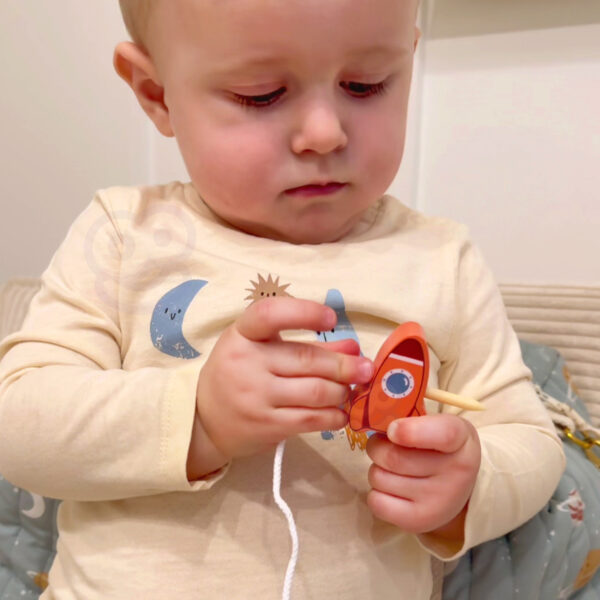 Śpiący Księżyc Gra Balansująca 2w1 Drewniana 3+ - TOOKY TOY - 006