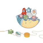 Śpiący Księżyc Gra Balansująca 2w1 Drewniana 3+ - TOOKY TOY - 011
