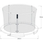 Axi Trampolina Bostonn 244 cm + Siatka - 009