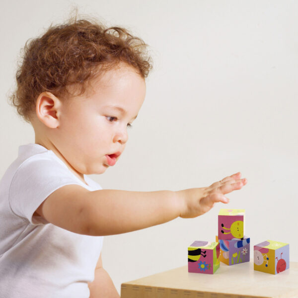 Edukacyjne Klocki Puzzle Viga - Zwierzęta na Farmie Zestaw 6w1 - 002