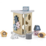 Drewniana Wieża Balansująca PolarB Viga – Sorter Kształtów Montessori - 006