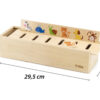 Multiedukacyjny Sorter Drewniany Viga – Pierwsza Gra w Porządkowanie Świata - 005