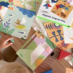 Układanka Magnetyczna Tangram 18 Elementów dla Dzieci 3+ - Tooky Toy - 006
