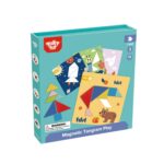 Układanka Magnetyczna Tangram 18 Elementów dla Dzieci 3+ - Tooky Toy - 015