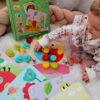 Układanka Drewniana Klocki Zwierzęta Nauka Kształtów Kolorów Tooky Toy - 004