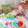 Układanka Drewniana Klocki Zwierzęta Nauka Kształtów Kolorów Tooky Toy - 006