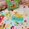 Układanka Drewniana Klocki Zwierzęta Nauka Kształtów Kolorów Tooky Toy - 007