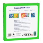Magnetyczna gra logiczna układanka 3D klocki edukacyjne 49 el. - Tooky Toy - 010