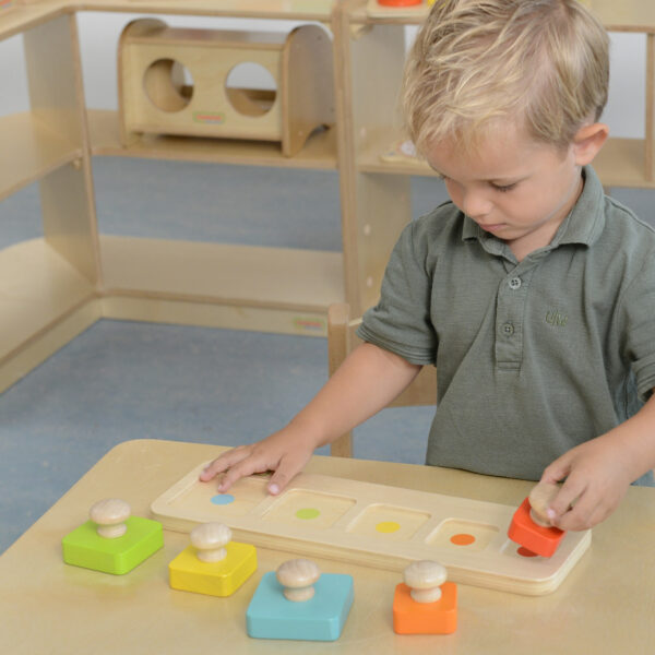MASTERKIDZ Układanka Nauka Rozmiarów i Kolorów Montessori - 003