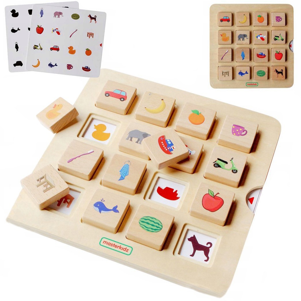 Moje Pierwsze Puzzle Kognitywne Masterkidz – Sorter i Dopasowywanie Cieni STEM - 002