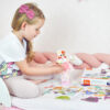 Magnetyczna Ubieranka dla Dzieci Drewniane Puzzle Kreatywne Viga - 004