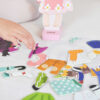 Magnetyczna Ubieranka dla Dzieci Drewniane Puzzle Kreatywne Viga - 005