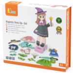 Magnetyczna Ubieranka dla Dzieci Drewniane Puzzle Kreatywne Viga - 009