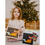 Układanka Geometryczna Montessori Mozaika Kolory Tooky Toy - 003