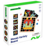 Układanka Geometryczna Montessori Mozaika Kolory Tooky Toy - 015