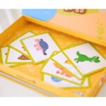 Dinozaury Puzzle Magnetyczne w Pudełku Kreatywny Zestaw Tooky Toy - 005