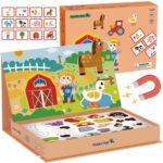 Puzzle Magnetyczne Farma dla Dzieci 3+ 73 Elementy - TOOKY TOY - 001