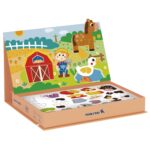 Puzzle Magnetyczne Farma dla Dzieci 3+ 73 Elementy - TOOKY TOY - 007
