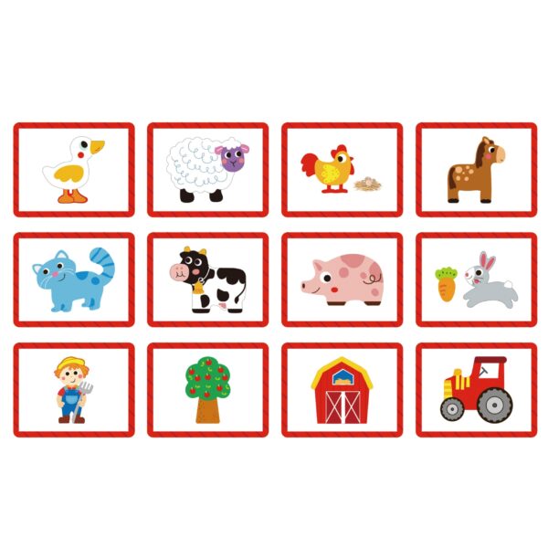 Puzzle Magnetyczne Farma dla Dzieci 3+ 73 Elementy - TOOKY TOY - 008