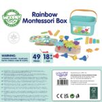 WOOPIE GREEN Konstrukcyjny BOX Motoryczny Montessori 12w1 FSC - 016