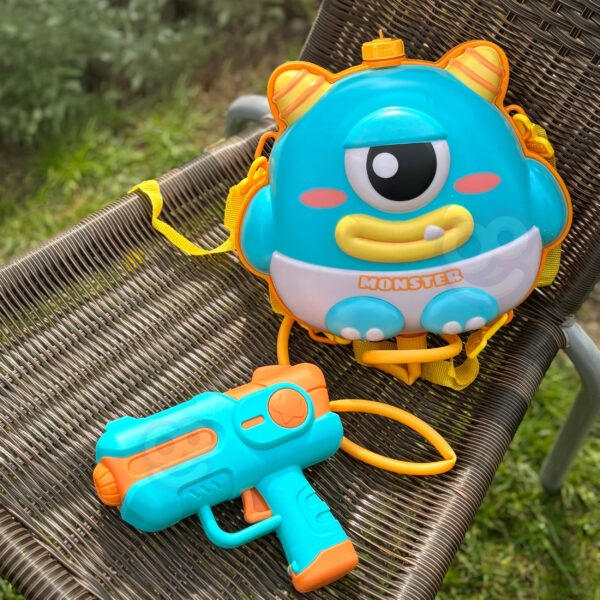WOOPIE Pistolet na Wodę z Plecakiem UFO MONSTER - Pojemność 2,1 l - 006