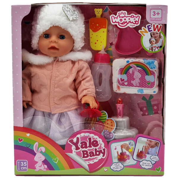 WOOPIE ROYAL Lalka Interaktywna Mała Zosia ma Urodziny 35 cm + Akc. - 001