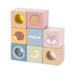 VIGA Drewniane Klocki Sensoryczne PolarB - 002