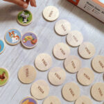 Edukacyjne Memory Drewniane Zwierzęta Gra na Pamięć Viga - 005