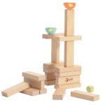 Zestaw Konstrukcyjny Kolorowe Ptaki 23 el Classic World Gra Logiczna - 006