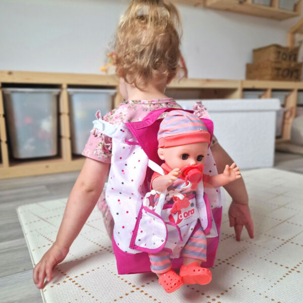 WOOPIE ROYAL Zestaw Opiekunka Lalka Bobas z Akcesoriami 19 el. - 002