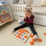 Drewniana Tablica Memory z Wymiennymi Kartami 10w1 Montessori Viga - 004