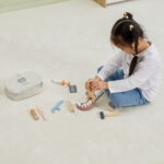 Zestaw lekarski dentysta w torbie PolarB Viga Toys drewno - 007