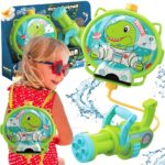 WOOPIE Pistolet na Wodę z Plecakiem Dino - 001