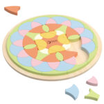 Drewniana Mozaika Mandala Classic World – Układanka Kreatywna Montessori - 008