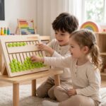 Sensoryczna Tablica Viga Nauka Alfabetu - Trening Pisania Montessori - 002