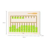 Sensoryczna Tablica Viga Nauka Alfabetu - Trening Pisania Montessori - 006