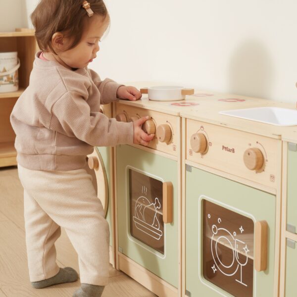 Zestaw AGD dla Dzieci Kuchnia XL PolarB Viga – Edukacyjna Zabawa w Dom - 003