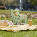 Drewniany pchacz edukacyjny 2w1 Kuchnia Montessori Classic World - 003