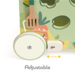 Drewniany pchacz edukacyjny 2w1 Kuchnia Montessori Classic World - 011