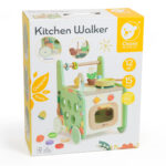 Drewniany pchacz edukacyjny 2w1 Kuchnia Montessori Classic World - 012