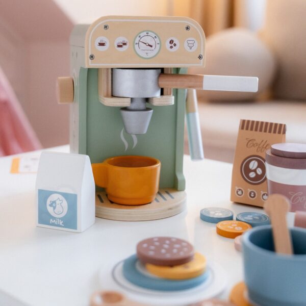 WOOPIE GREEN Drewniany Ekspres do Kawy Cukiernia Barista 25 el. - 003