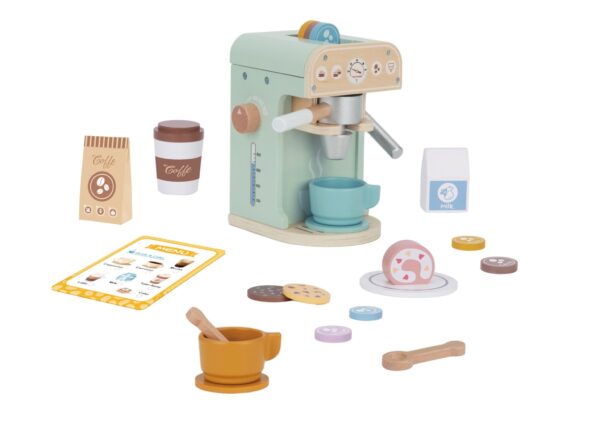 WOOPIE GREEN Drewniany Ekspres do Kawy Cukiernia Barista 25 el. - 010