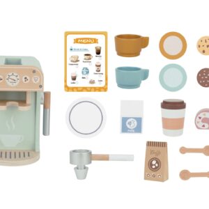 WOOPIE GREEN Drewniany Ekspres do Kawy Cukiernia Barista 25 el. - 011