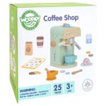 WOOPIE GREEN Drewniany Ekspres do Kawy Cukiernia Barista 25 el. - 014