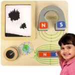 MASTERKIDZ Zabawa Magnetyczna Tablica Edukacyjna Kompas Montessori - 001