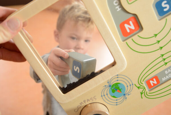 MASTERKIDZ Zabawa Magnetyczna Tablica Edukacyjna Kompas Montessori - 003