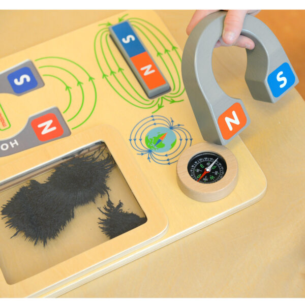 MASTERKIDZ Zabawa Magnetyczna Tablica Edukacyjna Kompas Montessori - 007
